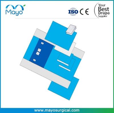 China Femoral and Radial Angiography Drape Pack with Customized component zu verkaufen