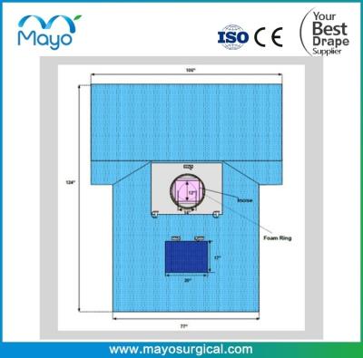 China C-Section Drape with Pouch and Fenestration, Sterile à venda