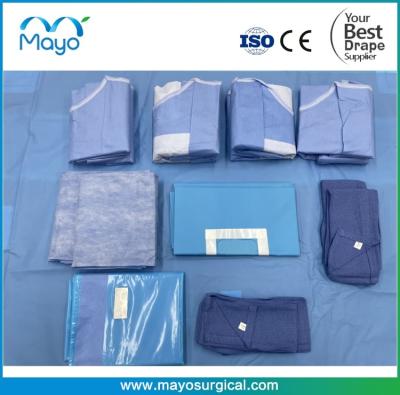 China Complex Nonwoven Fabric Surgical Basic surgery kit à venda