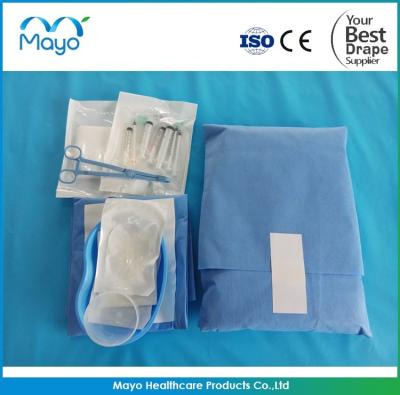 China Ophthalmology Operation Ophthalmic Drape Kits SMS PP Material For Clinic for sale