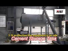 1t/h-10t/h dry mortar equipment polymer mortar premix plant automatic