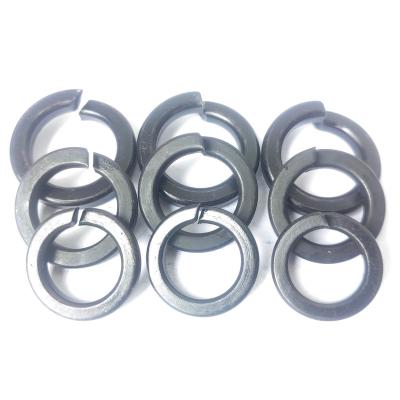 China Heavy Industry Factory Outlet Wholesale Spring Washer Black High Strength Spring Washer Open Elastic Gasket for sale