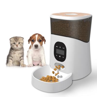 China Tuya WIFI Automatic Pet Driver Smart Food Dispenser Automatic Dog Feeder With Smart Camera for sale