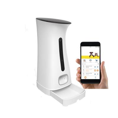 China Auto Smart Pet Feeder Wi-Fi Control Auto Pet Feeder for sale