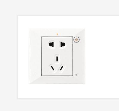 China China Residential / Multipurpose Smart Plug Outdoor On Off Schedule Energy Monitoring Zigbee Wall Outlet for sale