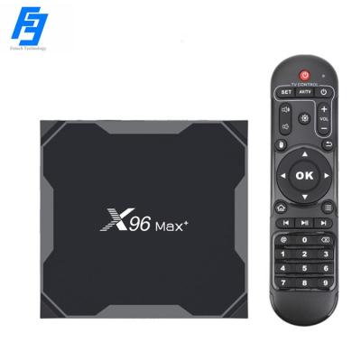 China 8K 8K TV Box X96 MAX+ Amlogic S905X3 Quad Core 64-bit 4GB RAM 64GB ROM Big Storage 2.4G/5G WiFi 1000M LAN Fast Speed for sale