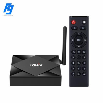 China Box TX6S Media Player Allwinner H616 64bit Quad Core 4GB RAM 32GB eMMC 10.0 4K Android TV WiFi Dual Band 2.4GHz+5GHz 3D 4K HD for sale