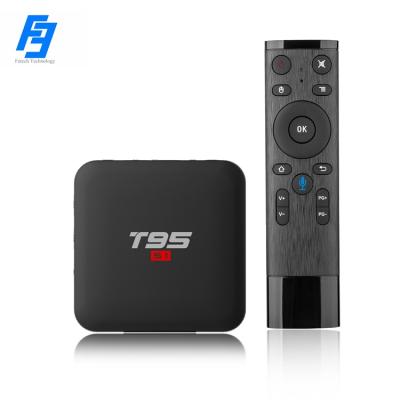 China 4k T95 S1 Android 7.1 Smart TV Box 1GB RAM 8GB ROM Amlogic S905W Quad Core CPU 2.4Ghz WiFi H.265 HD 2.0 TV Box 100M Ethernet for sale