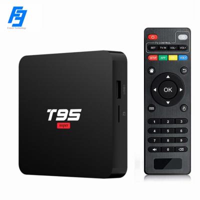 China Allwinner H3 10.0 Super Smart Box 2GB RAM 16GB ROM Support 3D Android TV Media Player Box T95 TV Box WiFi 2.4GHz 3D 4K H.265 for sale