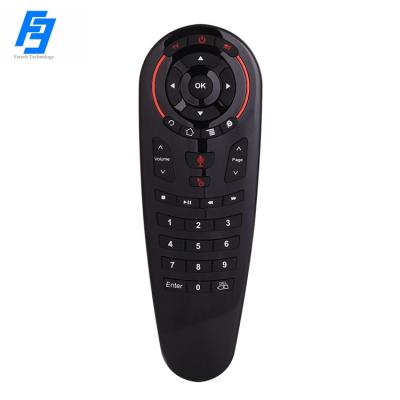 China 6 Axis Gyro Wireless Replacement G30S 2.4G Remote Voice Remote Control for PC/Projector/STB and Android Box 33 Key IR Learning Function for sale