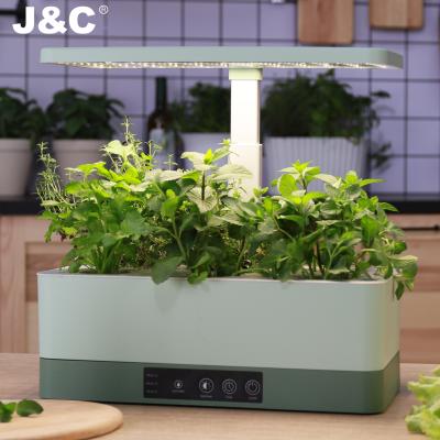 China J&C Minigarden Annecy Garden Pot Indoor Garden Decor Smart Pot Functional Smart Mini Green Garden for sale