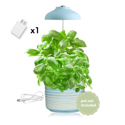 China Beauty J&C Minigarden Charloe - 5W Plantui Smart Garden Blue Inside Home Indoor Vegetable Plants for sale