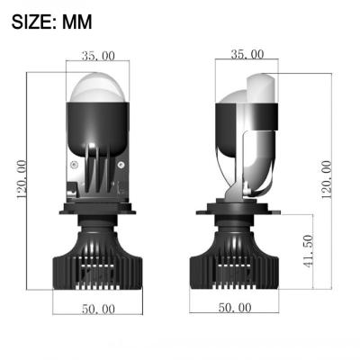 China Die-casting aluminum let the new double lens car lamp take you to lead the market auto parts market for sale