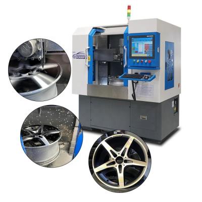 China Wheel Rim Repair Diamond Cut Vertical Automatic Alloy Wheel Repair Lathe Machine Car Wheel Rim Repair Machine For Sale DCM28P for sale