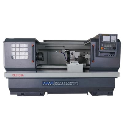 China Metal Processing HIENCE Automatic Cheap CNC Lathe Machine CNC Metal Machine Horizontal Lathe For Sale CK6150A for sale