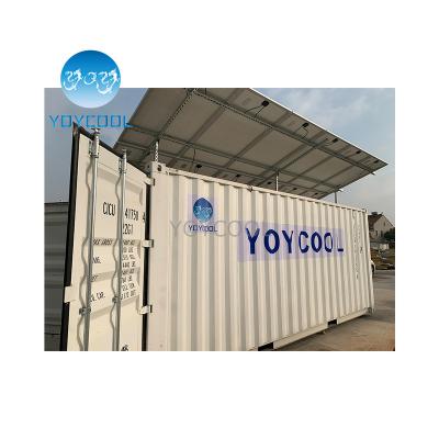 China Hotels Solar Fridge Freezer Contain Solar Energi For Cold Room Polyurethane Sandwich Panel for sale