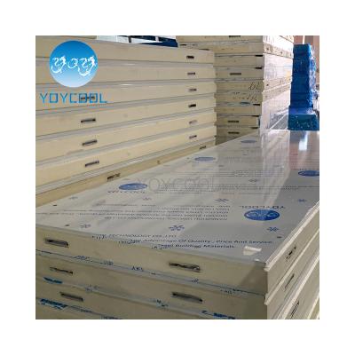 China 960mm or Customized Cold Room Insulation Panel Insulated Sandwich Panel Walling System PU Panel Wall Cold Room Qatar for sale