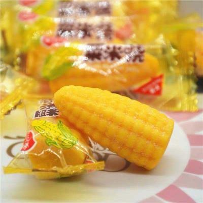 China Wholesale Natural Candies Corn Shaped Soft Gummy Candy for sale