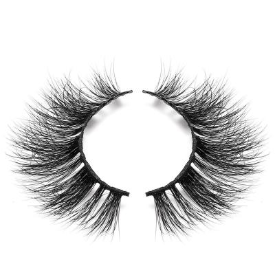 China Wholesale Natural 3D Fluffy Mink Eyelashes Private Natural 3D Fluffy Mink Eyelashes for sale