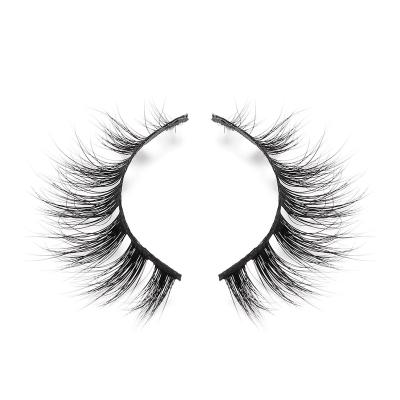 China Natural Novel and Elegant Curl 3D Mink Clusters 3D Mink Eyelashes Bulk Eyelashes with Bundles for sale