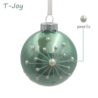 China Wholesale Glass Christmas Ball Ornaments From Chinese Chirstmas Decoration Supplier for sale