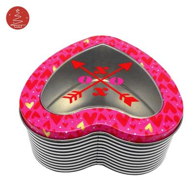 China Custom Printed Christmas Decoration Christmas Gift Wrapping Wedding Ball Shape Tin Box for sale