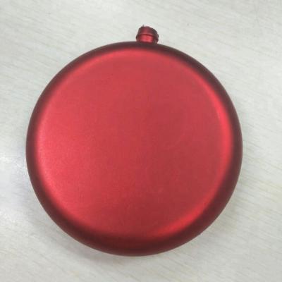 China Festival Home Decoration Wholesale Red Plastic Make It Christmas Ball Ornaments Christmas Flat Ornaments for sale