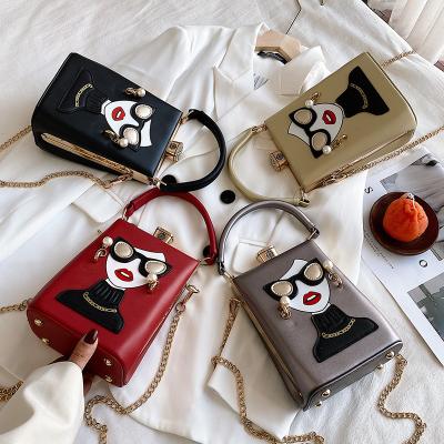 China Wholesale Fashionable Women's Handbags Cell Phone Bags PU Evening Clutches Individual Wedding Party for sale