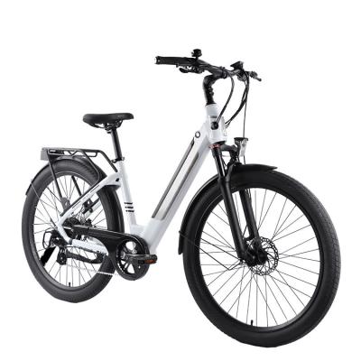 China Aluminum Alloy Motorlife Supply OEM ODM Service Hot Sale Electric Bike Cheaper Price 36v 250w 500W Step Through Urban Style Electric Bicycle for sale