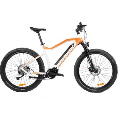 China 2022 Aluminum Alloy Inclined Mid Motor BAFANG-M600 Mountain Bike Fast Speed ​​MTB Electric Bike Electric Bicycles Motorlife500W/750W For Adults for sale