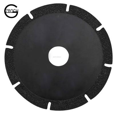 China Multi Purpose 100mm Vitrified Ceramic Marble Tile Jade Concrete Stone Metal Glass Vacuum Welded Diamond Saw Blade For Granite Porcelain Marble Long Life for sale