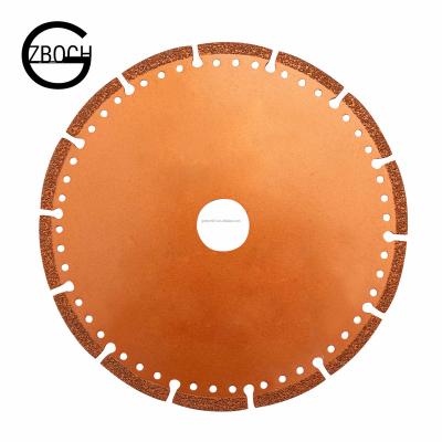 China Marble Tile Jade Concrete Stone Metal Glass Multi Purpose 115mm Glazed Ceramic Vacuum Welded Diamond Saw Blade For Granite Porcelain Marble Long Life for sale