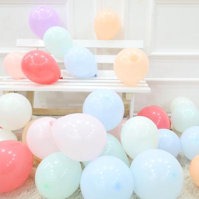 China Wholesale Party Colorful 5 Inch Mix Macaron Latex Balloons Wedding Party Balloon Birthday Party Decorations Kids Air Balls Balloon for sale