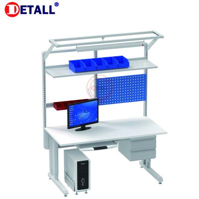 China Building material stores Detall electric cell phone repair table used station desk for smd pcb repair have modular design for sale