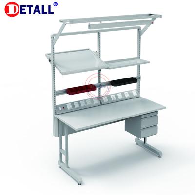 China Commercial Furniture Detall Anti Static Ergonomic Workstations For Electronics Repair for sale