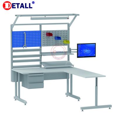 China Warehouse Detall Mobile Phone Repair Workstation Table For Phone Manufacturer for sale