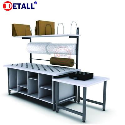 China Warehouse Detall Super Grade Multifunctional Work Bench Packing Table for sale