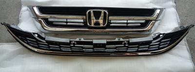 China 2pcs Set Front Grille + Bumper Grille ABS Chromed for Honda CRV CR-V 2010-2011 71121-SWA-J31 71123-SWA-J31 for sale