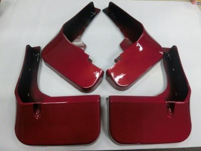 China Professional Red Painted Mud Guard , Toyota High Lander 2012 Mud Flaps for sale