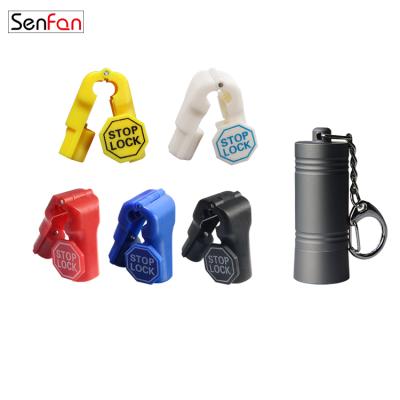 China Supermarket Shelves Small Rack Padlock With A Variety Of Colors And Low Wholesale Price In Stock for sale