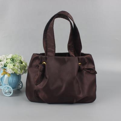 China Eco-Friendly Professional Custom Women Handbags Polyester Luxury Ladies Handle Tote Bags Woman Shoulder Bag for sale