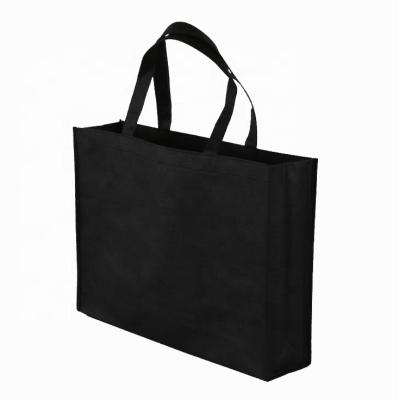 China Logo Print Recycled Non-Woven Bags Custom Handled Reusable ECO Recycle Shopping Tote Non Woven Bag for sale