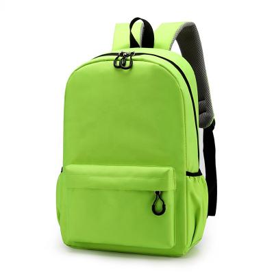 China Solid Color Waterproof High Quality Students Backpacks Customized Waterproof Student Casual Backpack for sale