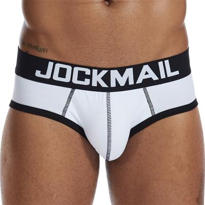 China JOCKMAIL Antibacterial Designer High Quality Men's Underwear Comfortable And Breathable Sissy Shorts Briefs Sexy Boy Briefs Boy Briefs for sale