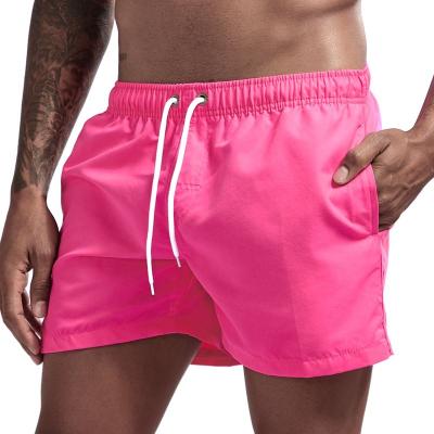 China High quality Anti-wrinkle JOCKMAIL sexy men's short sports solid color casual shorts swimming beach gym surfing shorts for men for sale