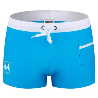 China Breathable Swimming Trunks For Contest Beach Shorts Fashion Quick-Dry Zipper Pocket Men's Classic Trunks for sale