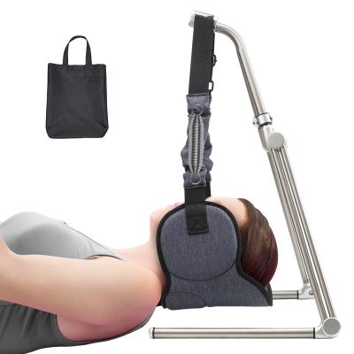 China Modern Head Back Neck Stretcher Folding Hammock Cervical Traction Device Neck Massager for sale