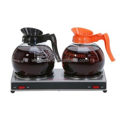 China Commercial Hotel Electric Decanter Enamel Coffee Pot Warmer Warmer for sale