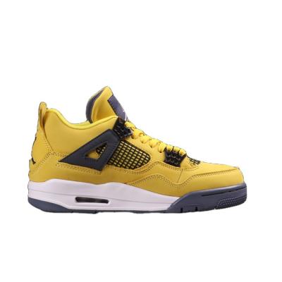 China Sports Active Sneakers Basketball Shoes For Men    The Fine Quality Men 2021 Aj4 Outdoor Men's for sale