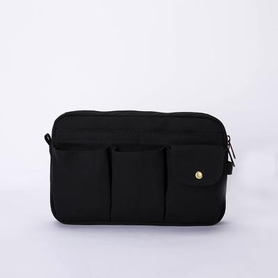 China Large Capacity Canvas Clutch Bag Multifunctional Organic Material Eco-friendly Single Storage Bag For Daily Use for sale